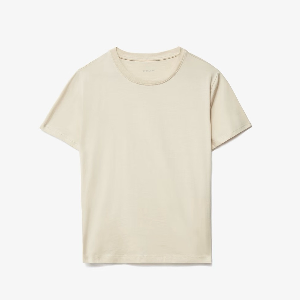 Everlane Cream/Off-white Tee size M/L